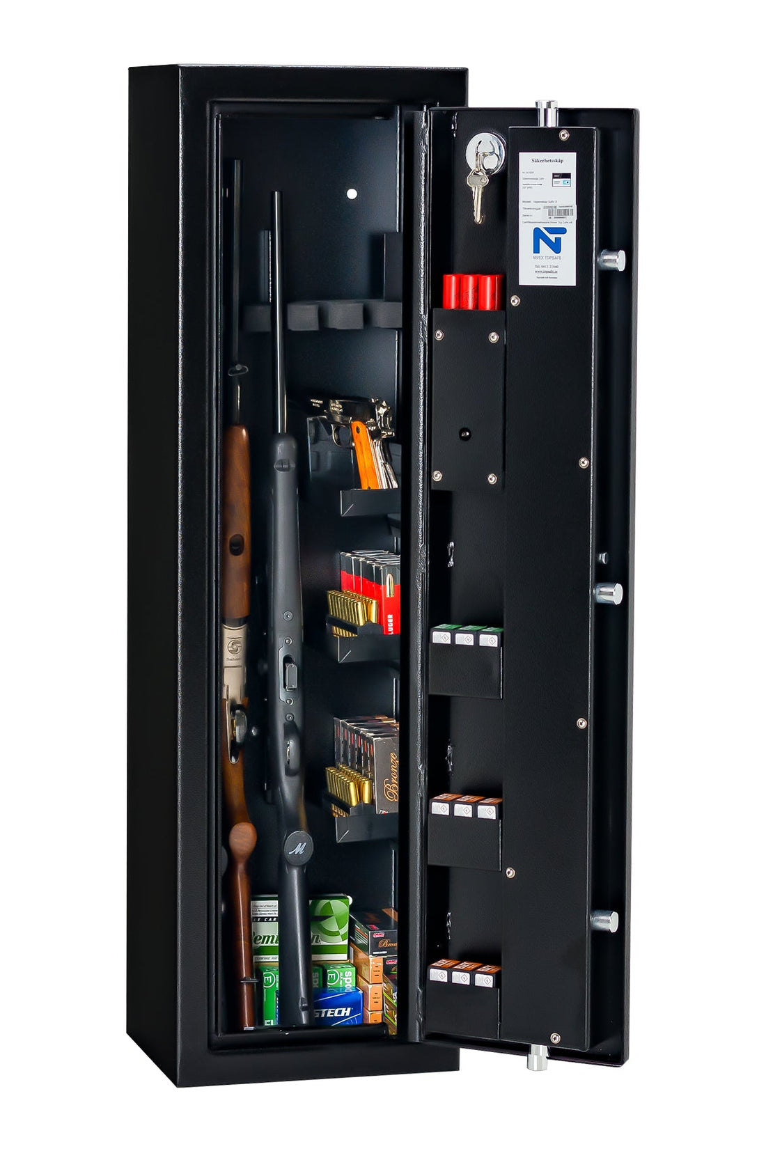 Så kan ett bra vapenskåp stoppa tjuvarna
