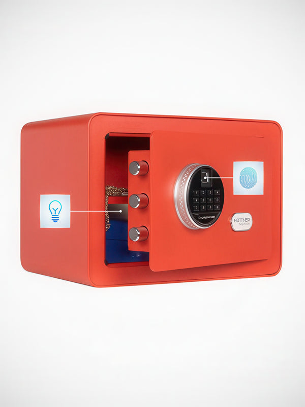 Kassaskåp VFC 25 Red