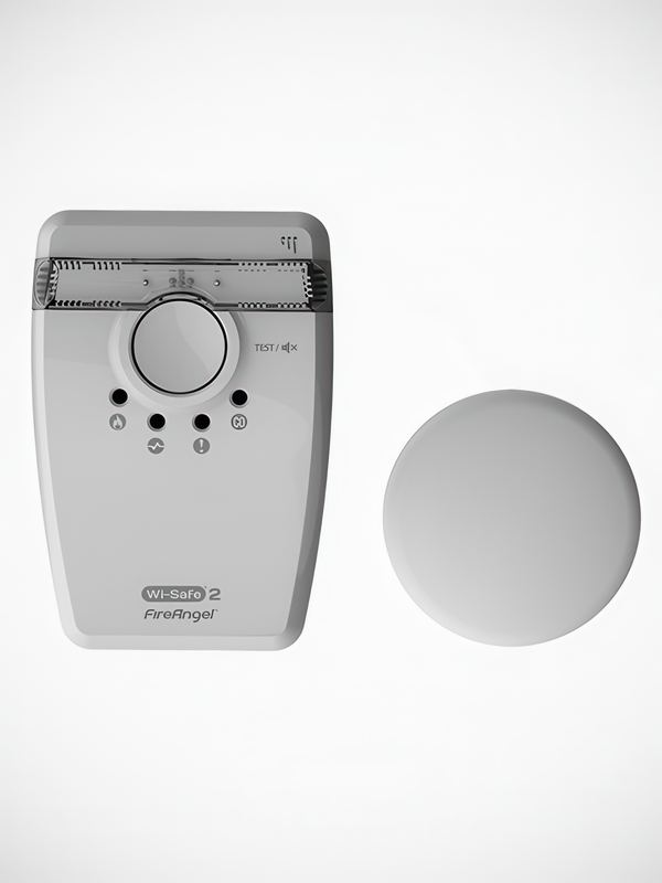 Brandvarnare Strobe/Vibrationskudde Wi-Safe2