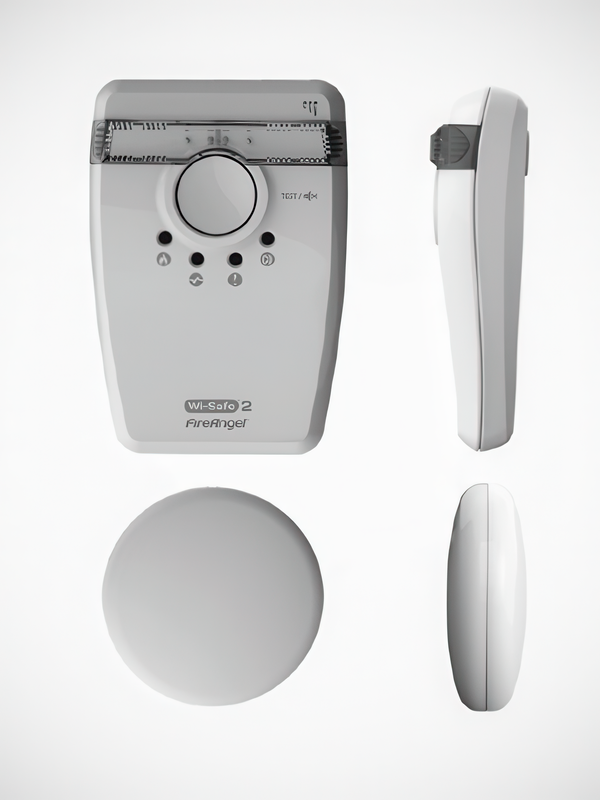 Brandvarnare Strobe/Vibrationskudde Wi-Safe2