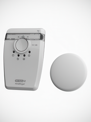 Brandvarnare Strobe/Vibrationskudde Wi-Safe2