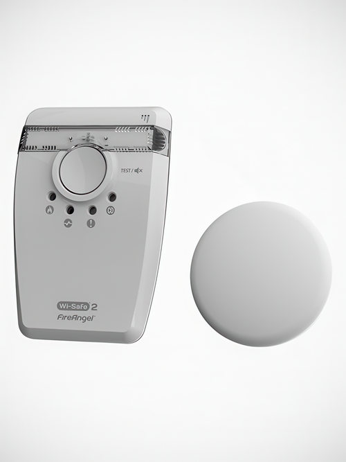 Brandvarnare Strobe/Vibrationskudde Wi-Safe2