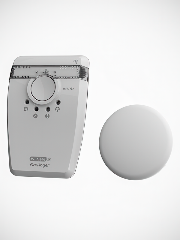 Brandvarnare Strobe/Vibrationskudde Wi-Safe2