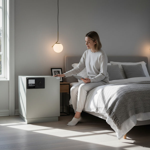 Datamediaskåp Chubb M5 (Beg.)