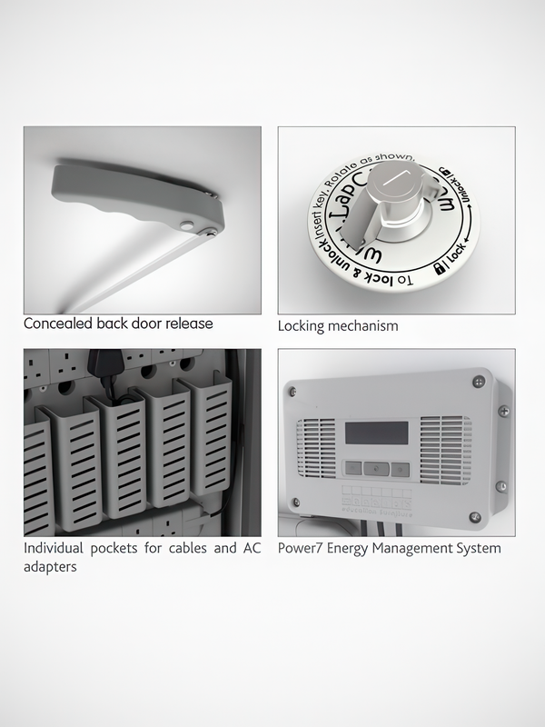 Laptop-vogn LapCabby 10V