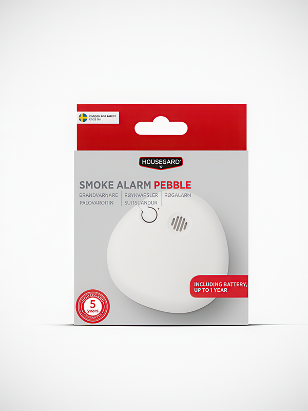 Optisk Design Brandvarnare Pebble