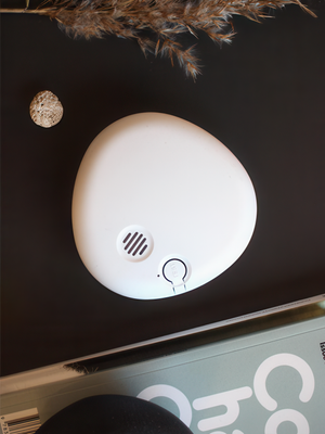 Optisk Design Brandvarnare Pebble