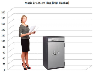 Deponeringsskåp PG Depo II-150