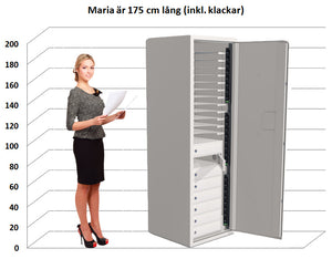 Laptopskab S1900 bærbar