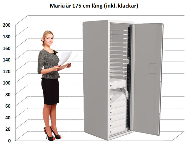 Laptopskab S1900 bærbar
